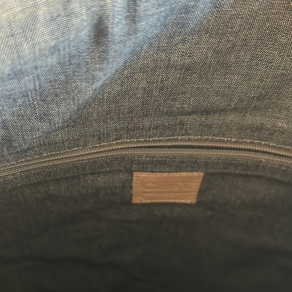 Clare V Navy Remi Backpack - Rustic Navy - Picture 10 of 12